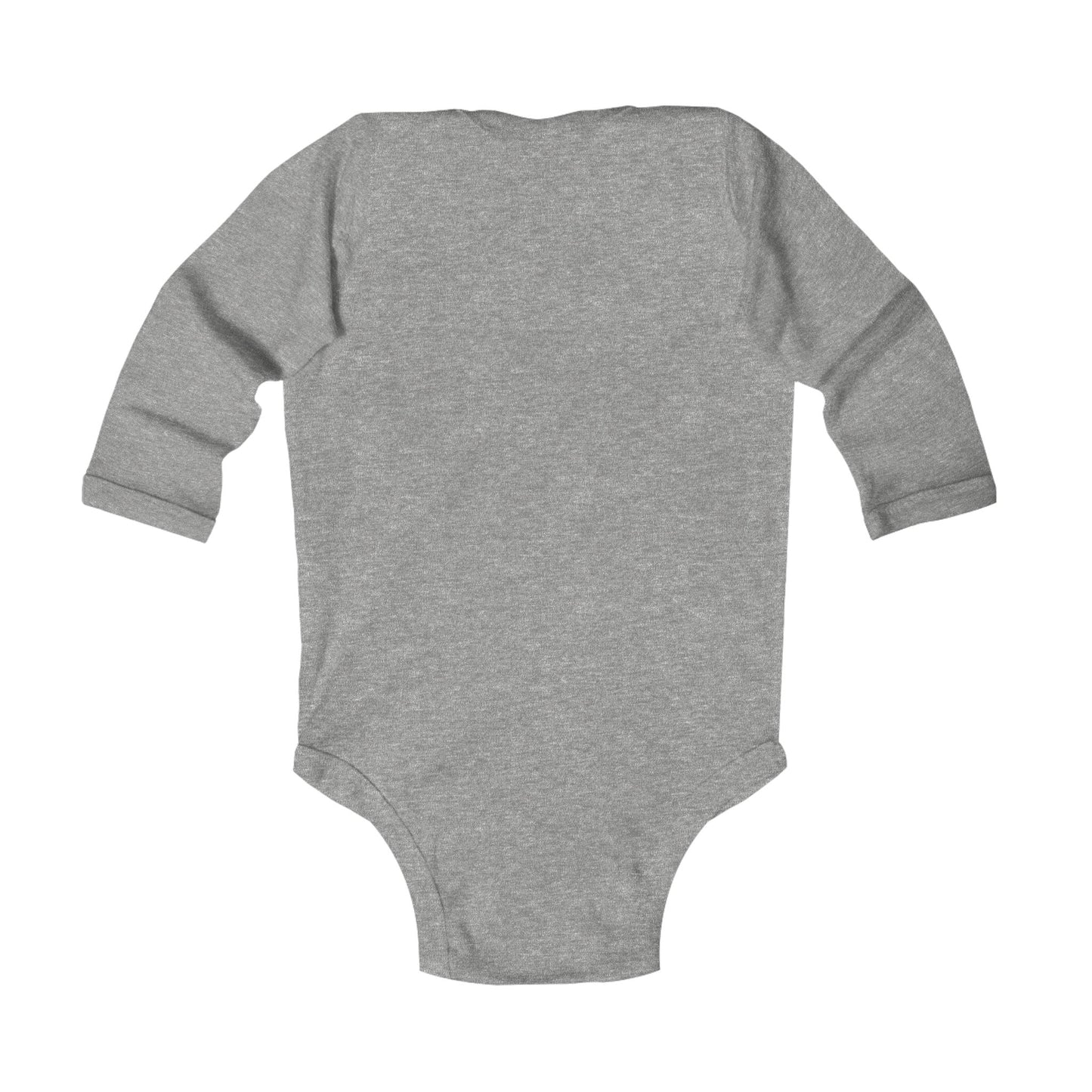 Monogram Tractor Infant Long Sleeve Bodysuit - Amazing Faith Designs