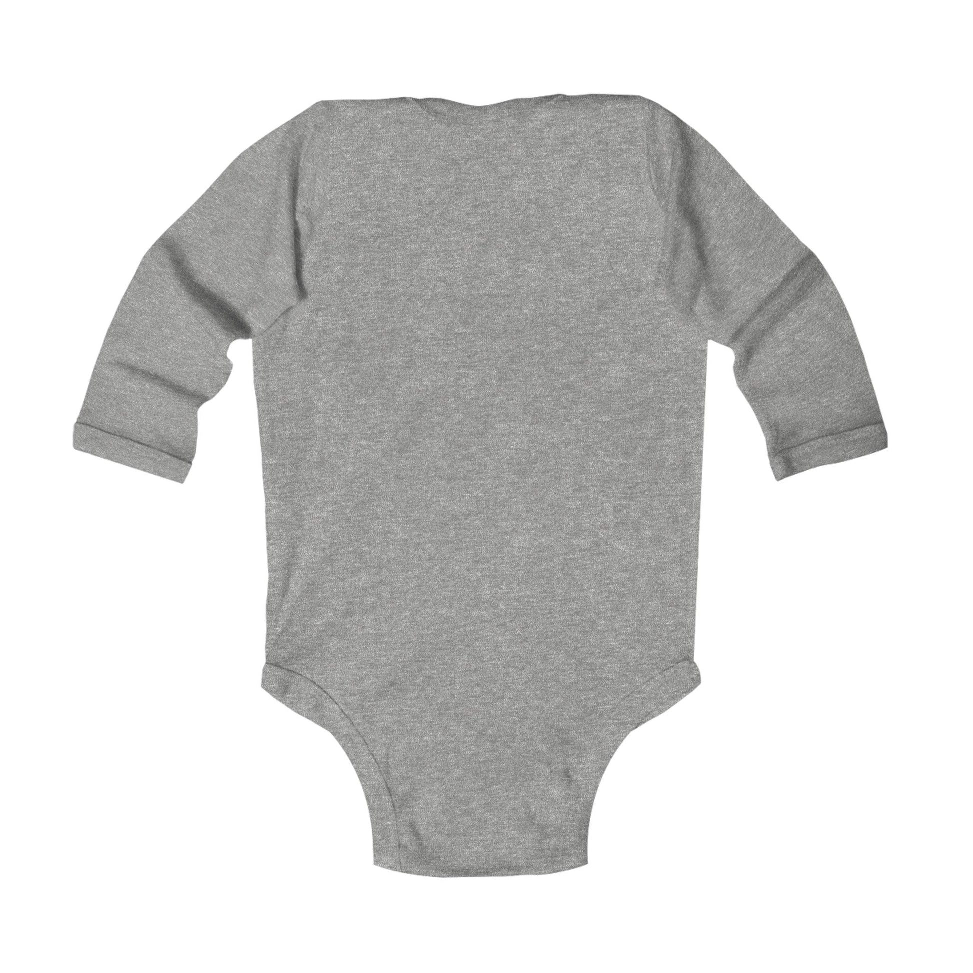 Monogram Tractor Infant Long Sleeve Bodysuit - Amazing Faith Designs