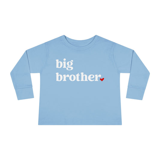 Big Brother Toddler Long Sleeve Tee - Amazing Faith Designs