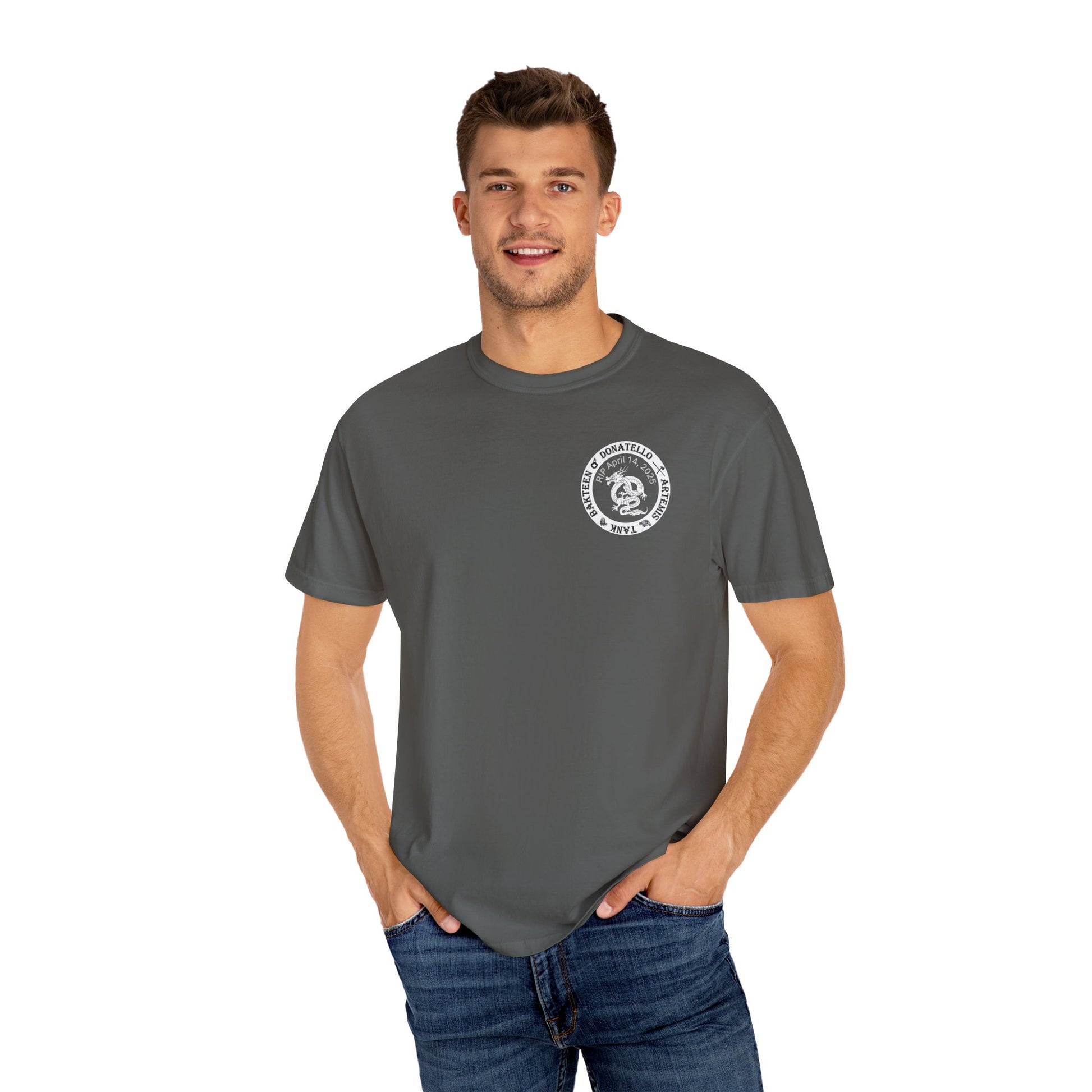 Custom DND Garment-Dyed Unisex T-Shirt - Amazing Faith Designs