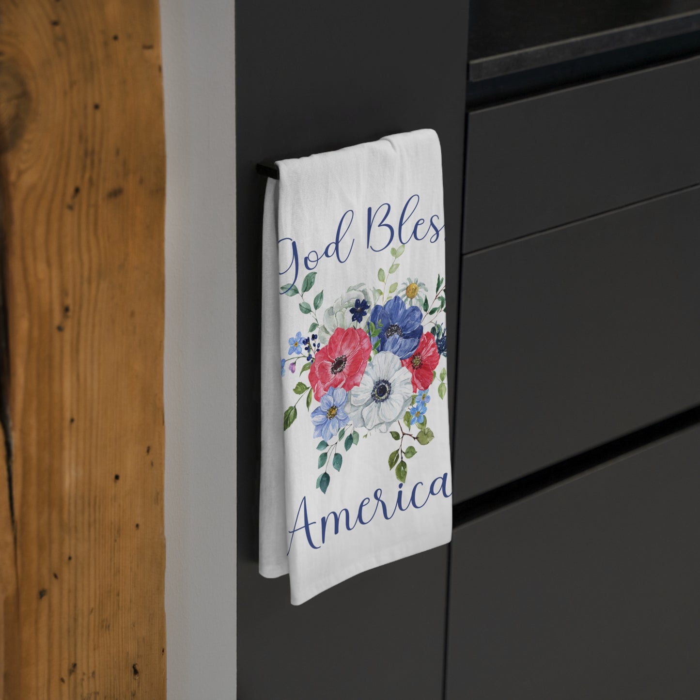 God Bless America Tea Towel - Amazing Faith Designs