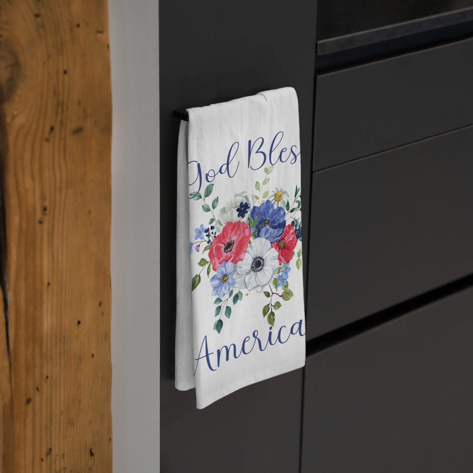 God Bless America Tea Towel - Amazing Faith Designs