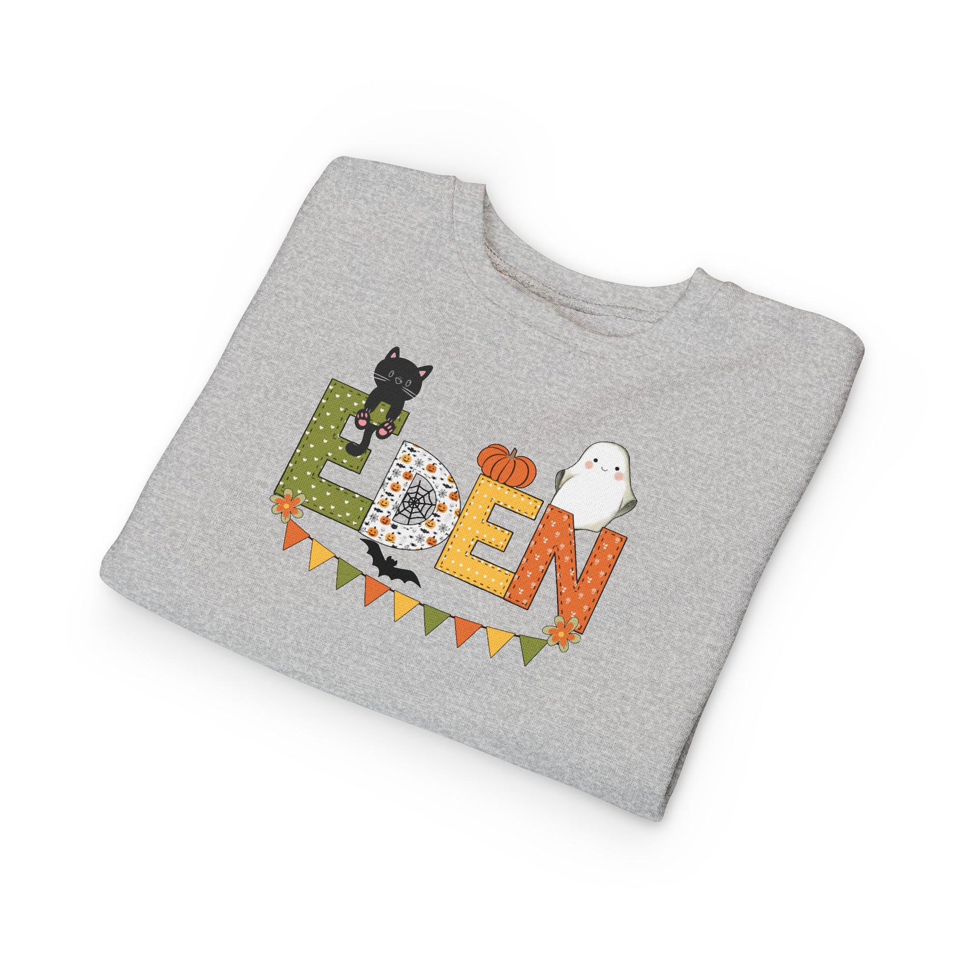 Personalized Toddler Halloween Sweatshirt - Amazing Faith Designs