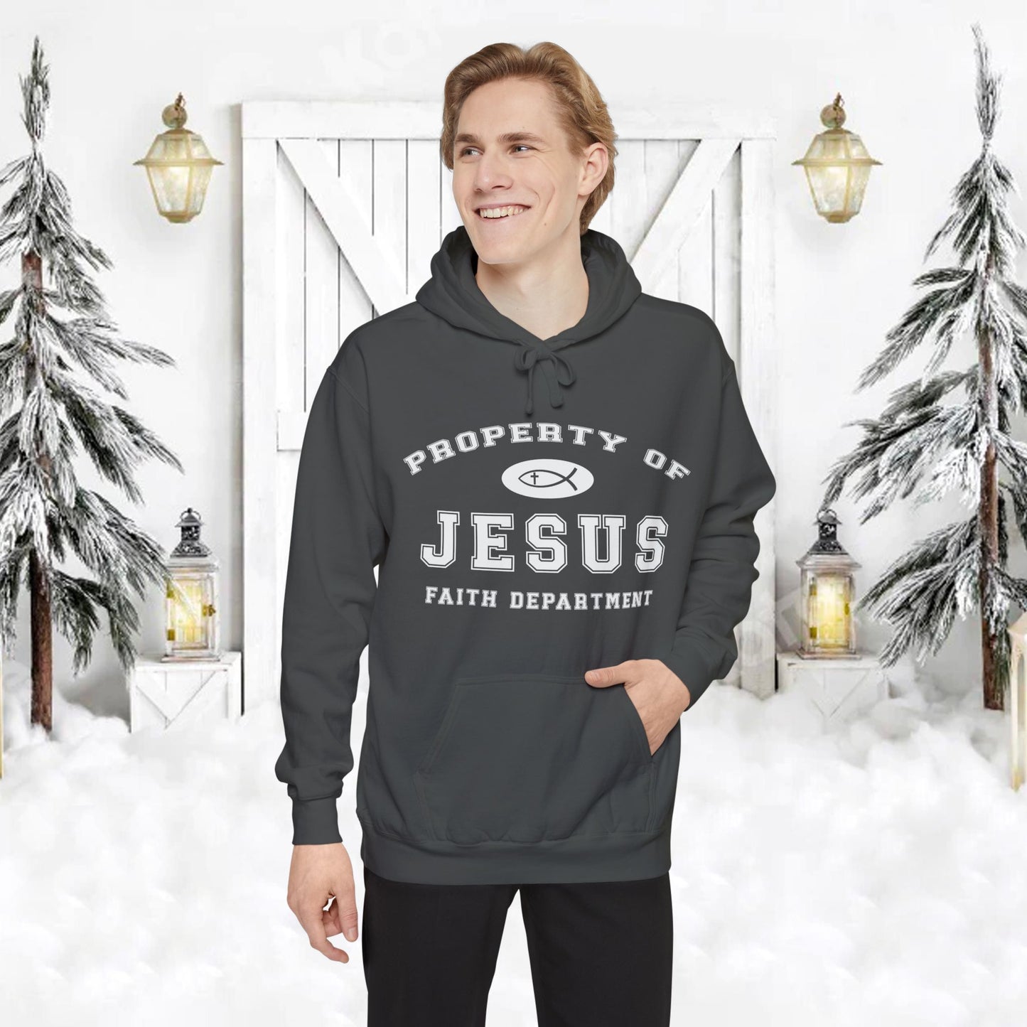 Copy of Property of Jesus Christian Hoodie - Amazing Faith Designs