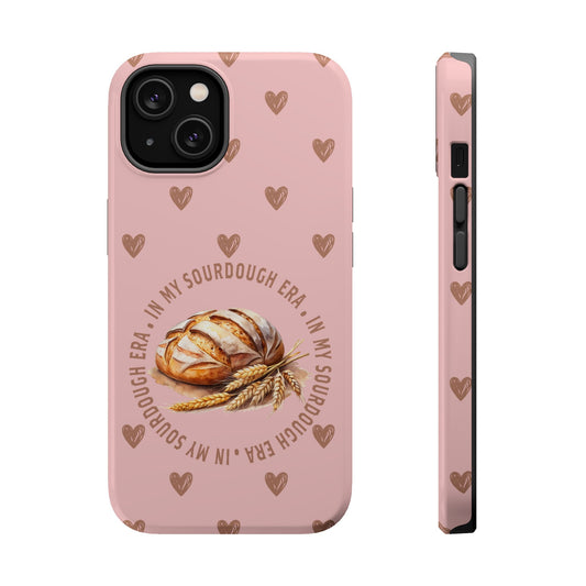 In My Sourdough Era Pink Phone Case | MagSafe iPhone 17 16 15 14 13 - Amazing Faith Designs