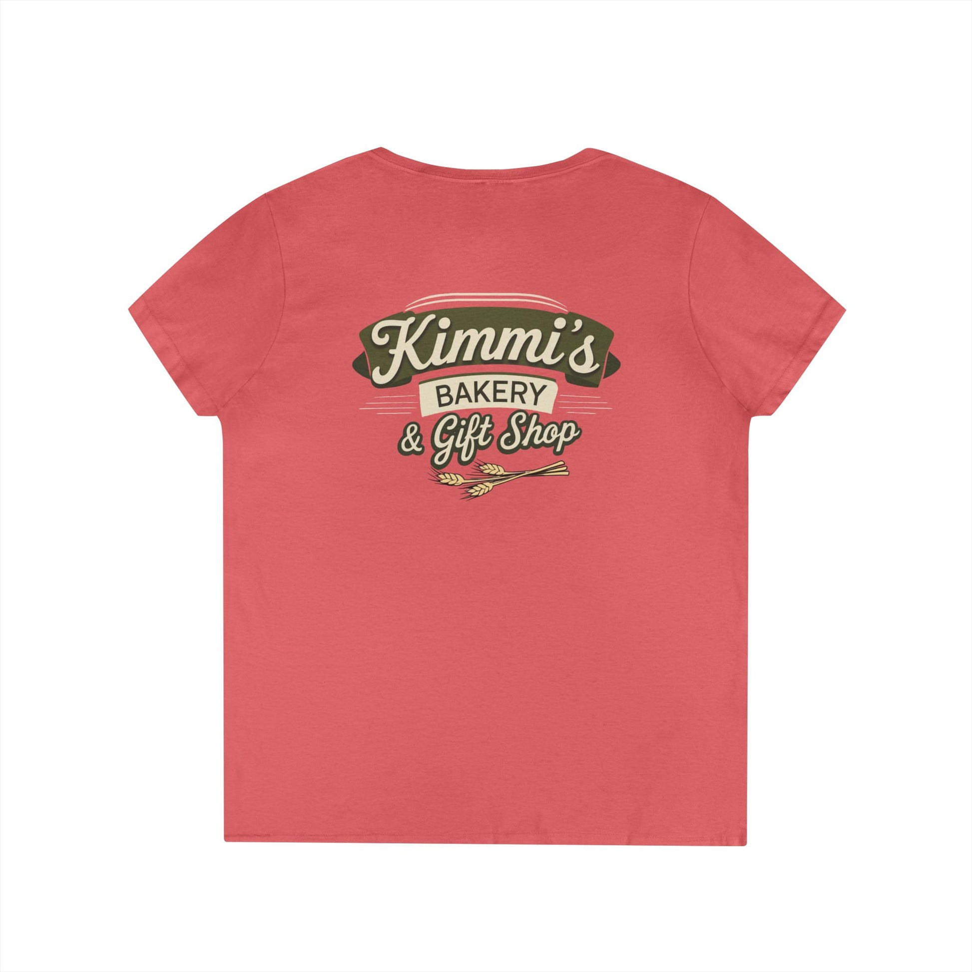 All You Knead is Sourdough Bakery V-Neck Shirt - Logo on Back - Amazing Faith Designs