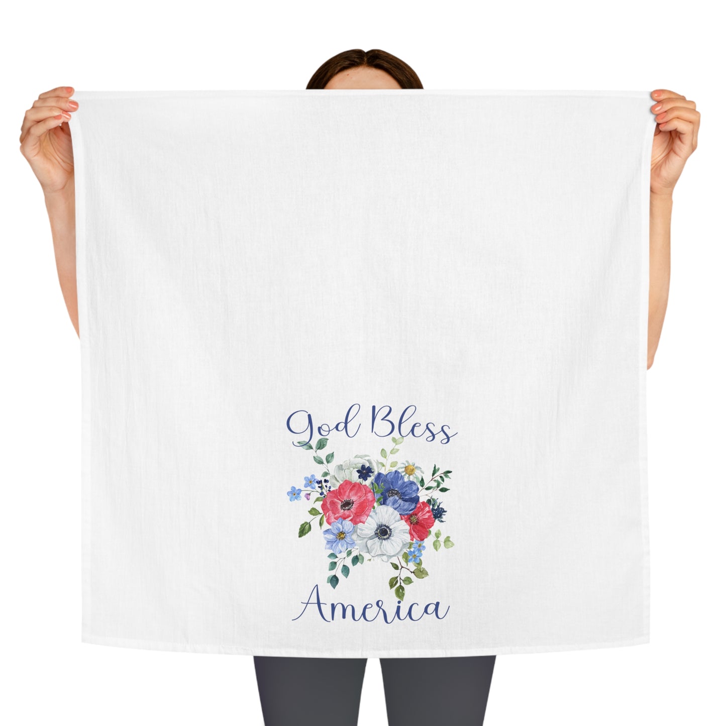 God Bless America Tea Towel - Amazing Faith Designs