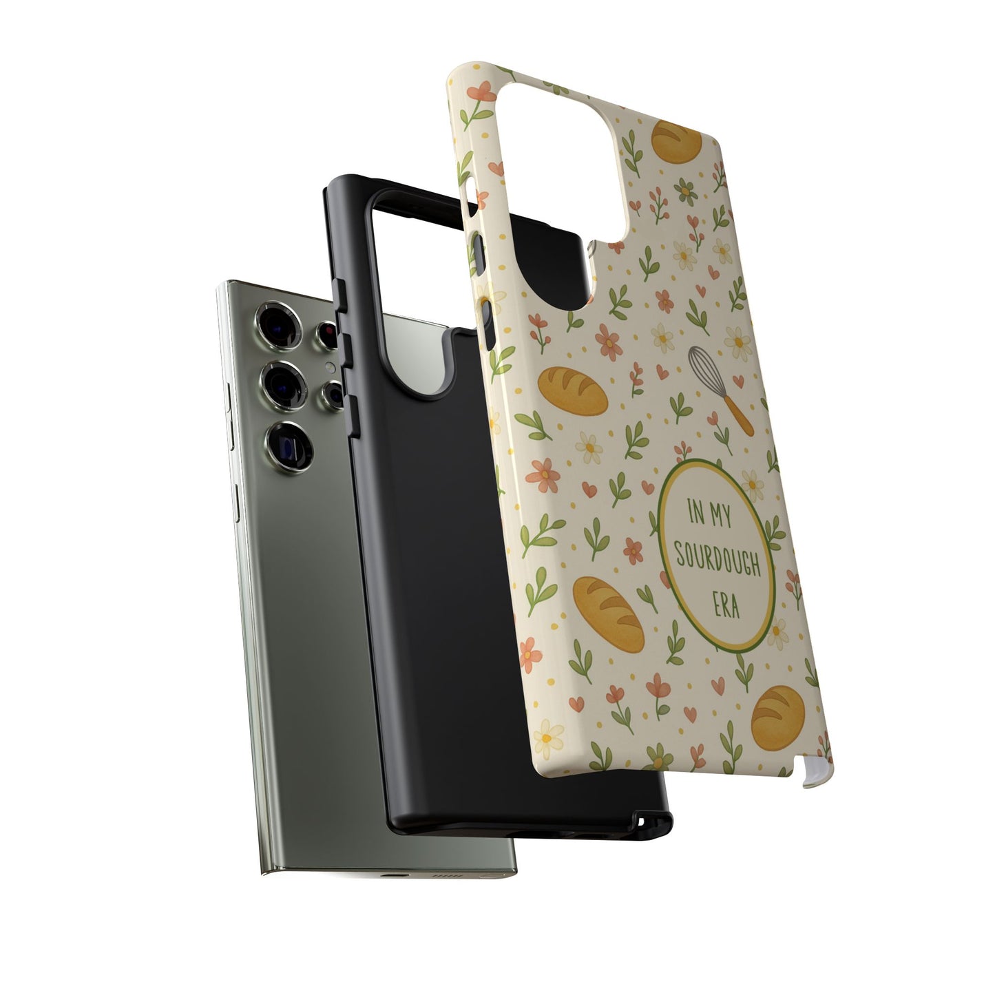In My Sourdough Era Ditsy Floral Phone Case — iPhone and Samsung Galaxy - Amazing Faith Designs