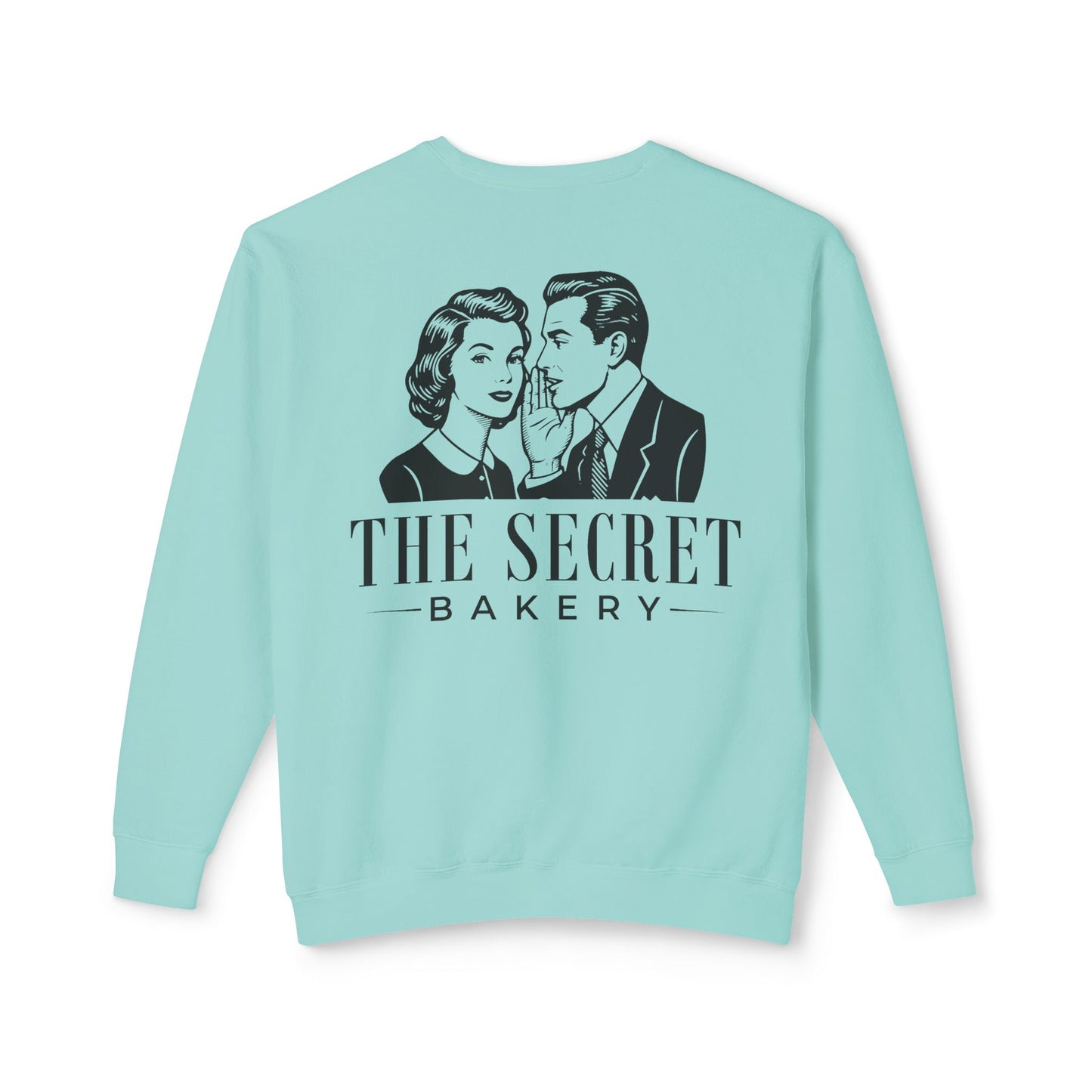 The Secret Bakery Crewneck Lightweight Sweatshirt - Comfort Colors - Amazing Faith Designs
