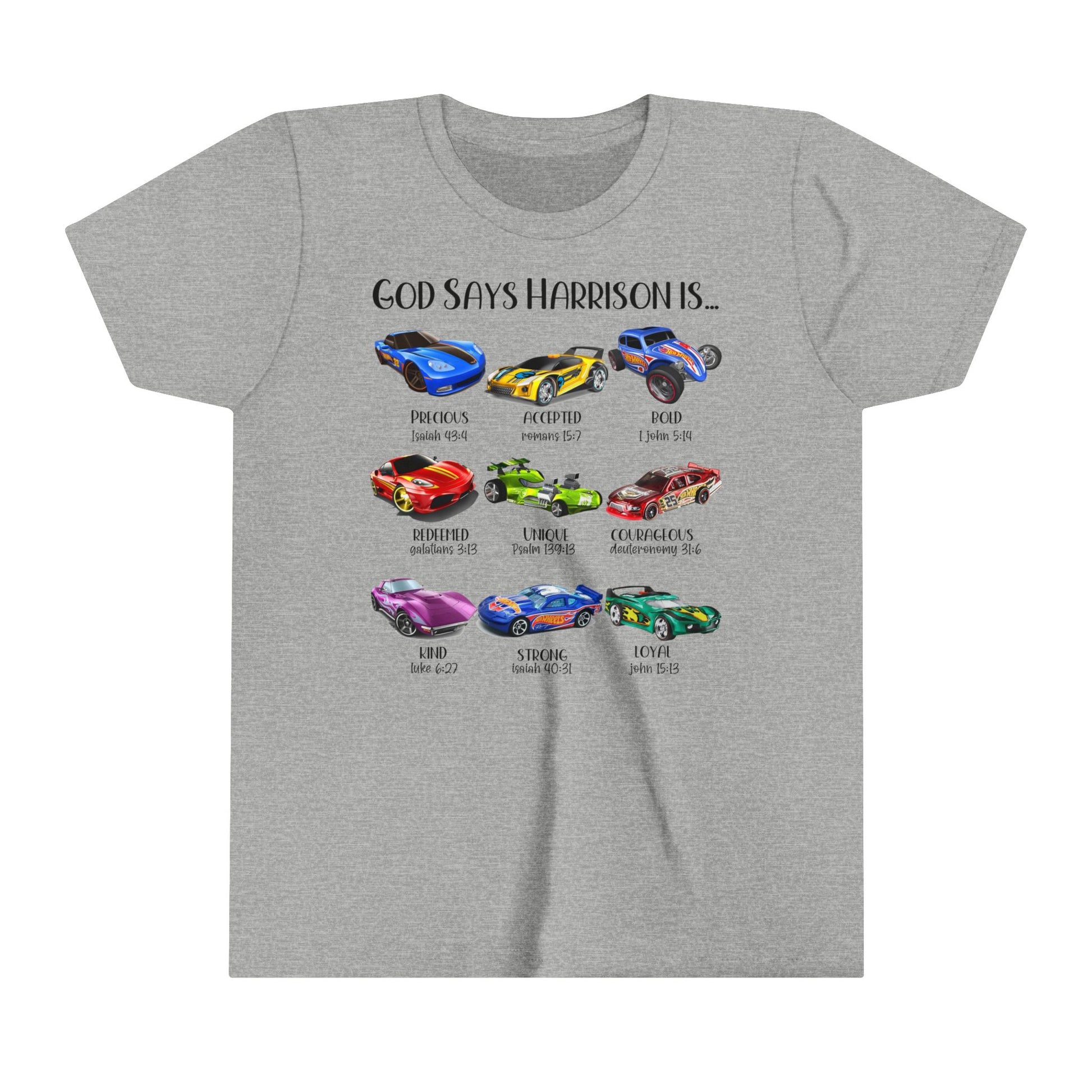 Cars Christian Youth Tshirt - Amazing Faith Designs