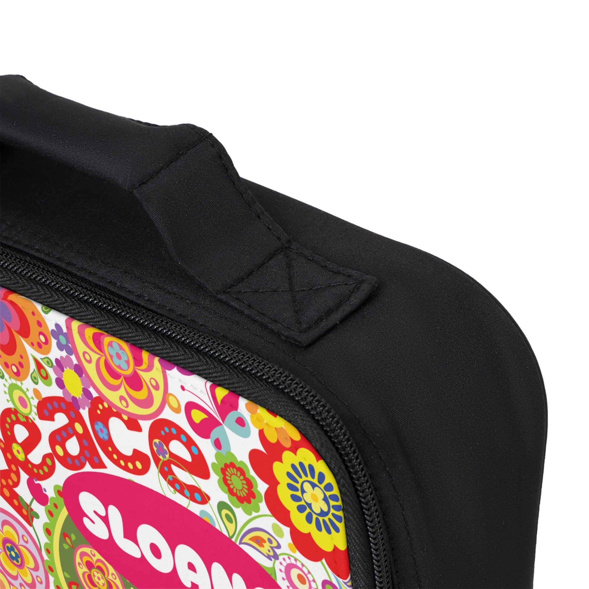 Hippie Flowers Personalized Lunch Box - Amazing Faith Designs