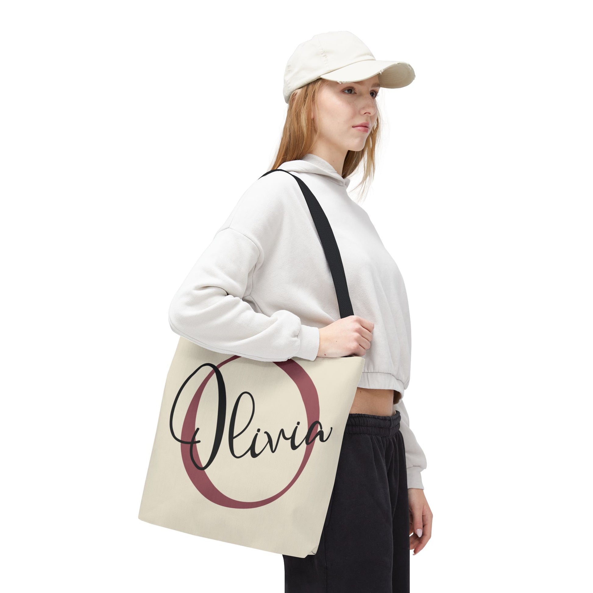 Monogram Name Tote Bag - Amazing Faith Designs