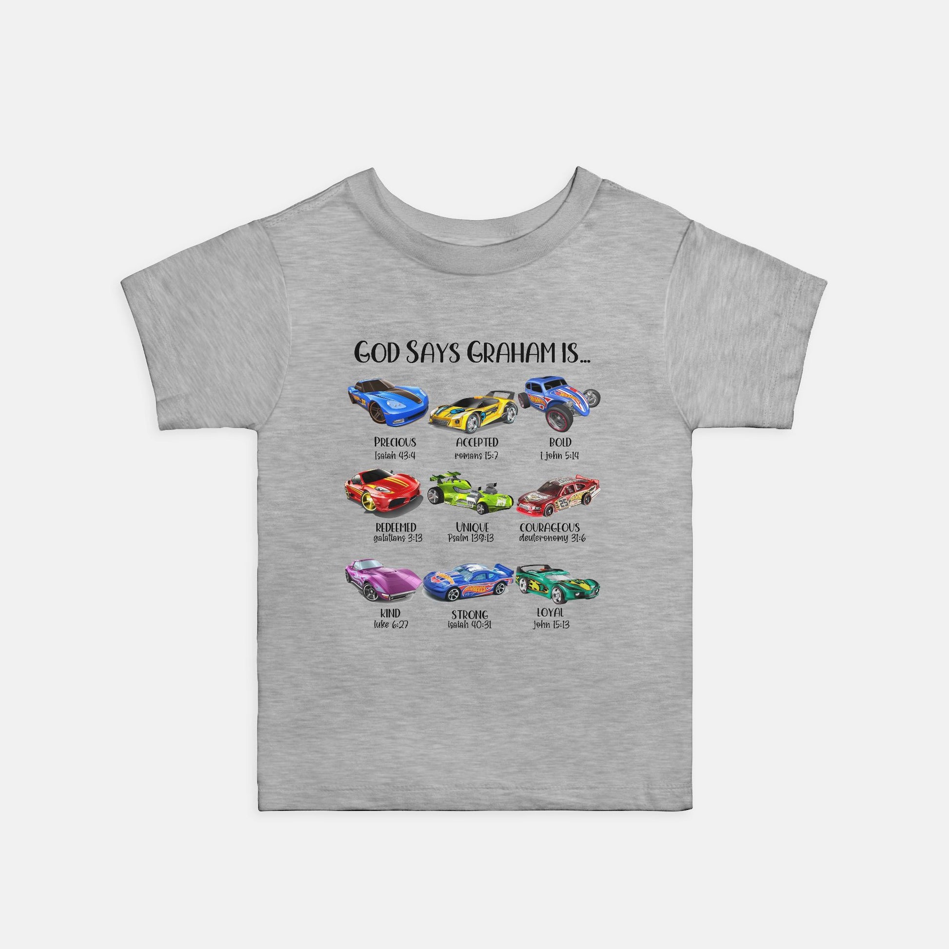 Cars Christian Toddler Shirt - Amazing Faith Designs