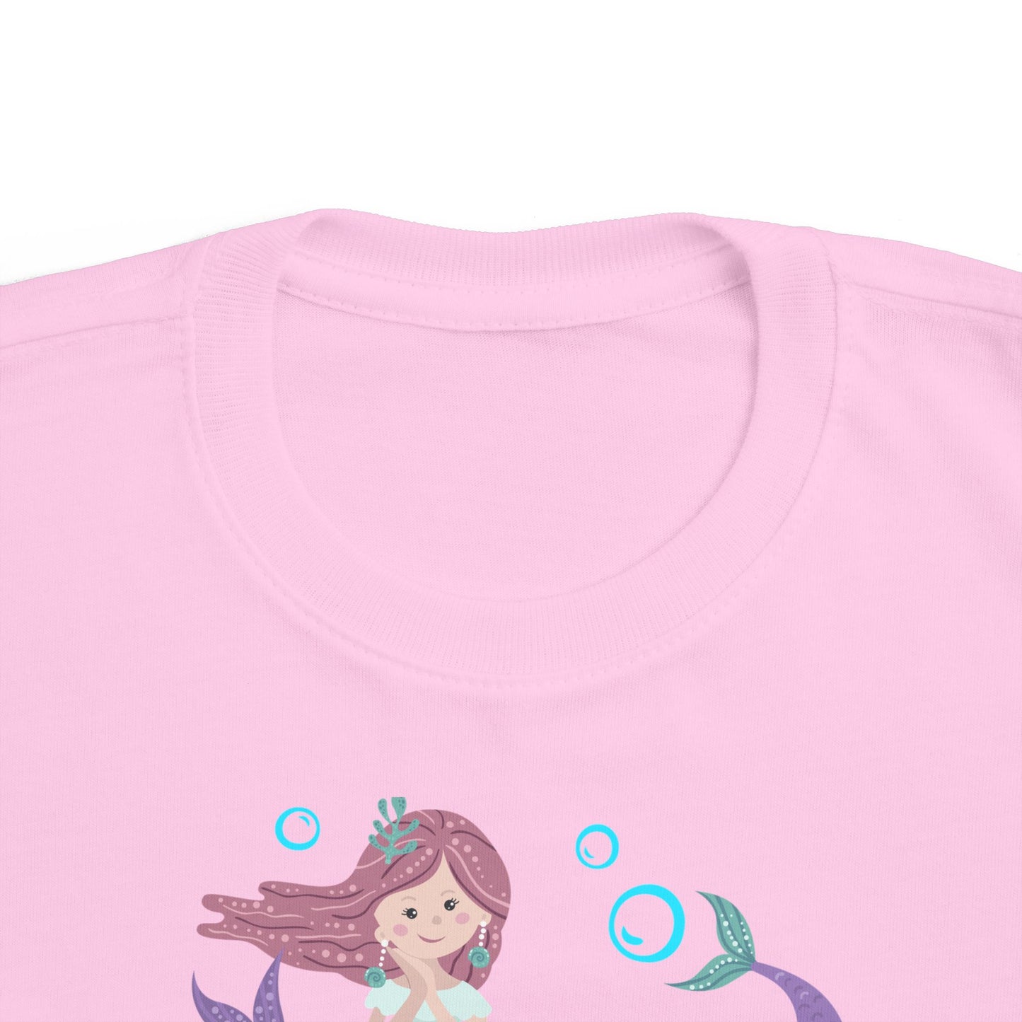 Mermaid Birthday Toddler Shirt - Amazing Faith Designs
