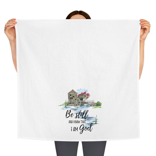 Be Still Tea Towel - Amazing Faith Designs