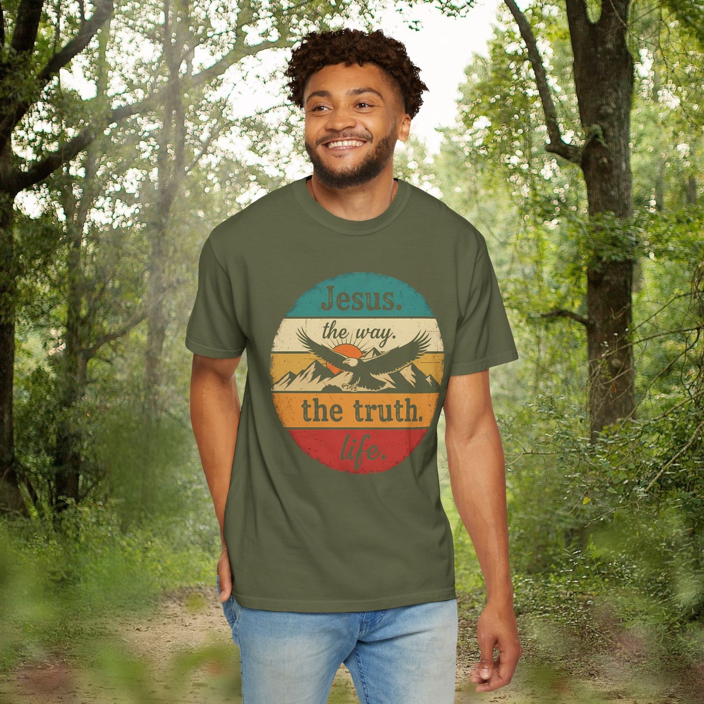 Jesus Way Truth Life Christian Shirt - Amazing Faith Designs