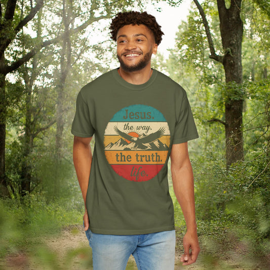Jesus Way Truth Life Christian Shirt - Amazing Faith Designs