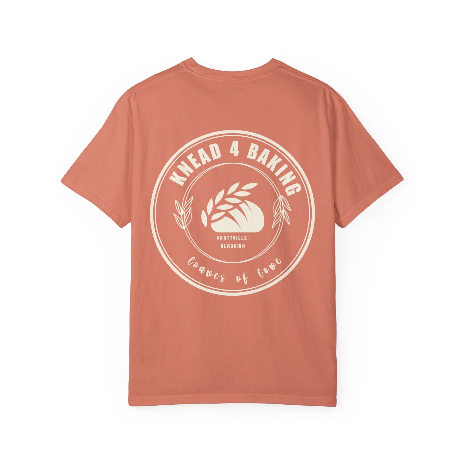 Custom Logo Comfort Colors Shirt with back print - Amazing Faith Designs