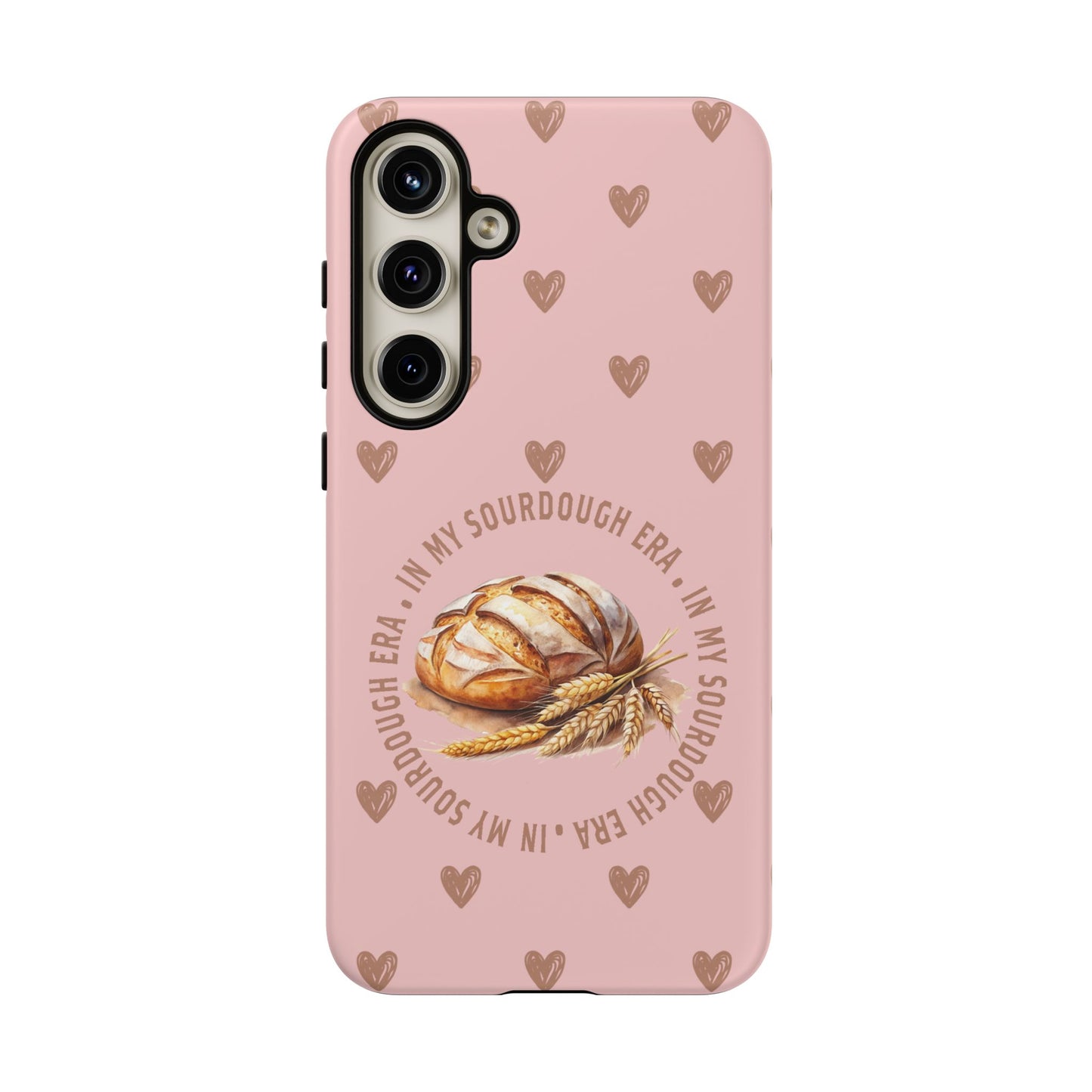 Samsung Galaxy 21 22 23 24 25 - Sourdough Era Hearts Phone Case - Amazing Faith Designs