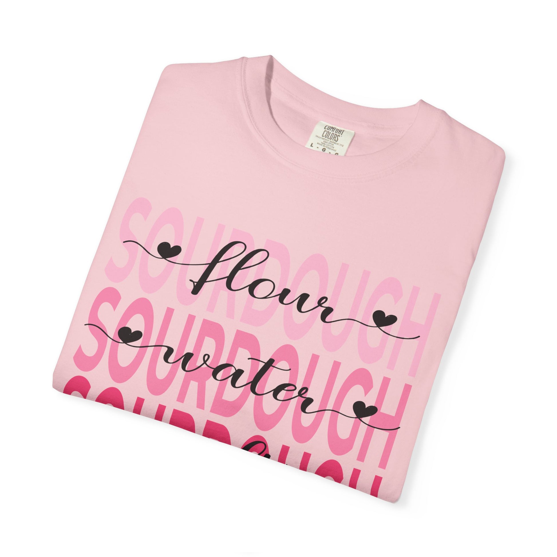 Pink Hearts Sourdough Shirt - Amazing Faith Designs