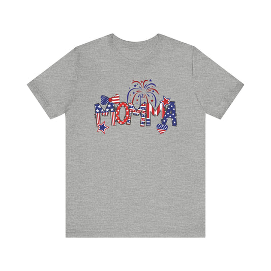 Momma Patriotic Shirt - Amazing Faith Designs