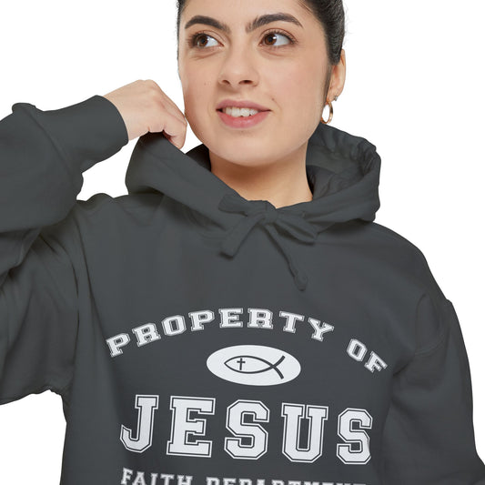 Property of Jesus Christian Hoodie - Amazing Faith Designs