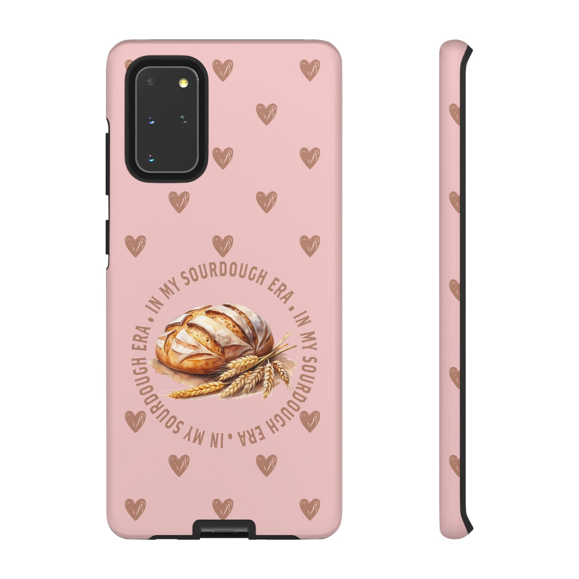 Samsung Galaxy 21 22 23 24 25 - Sourdough Era Hearts Phone Case - Amazing Faith Designs