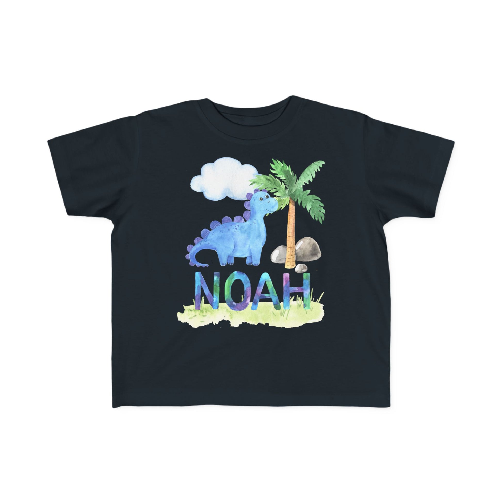 Dinosaur Personalized Name Toddler T-shirt 2T 3T 4T 5T |  2nd 3rd 4th 5th Birthday - Amazing Faith Designs