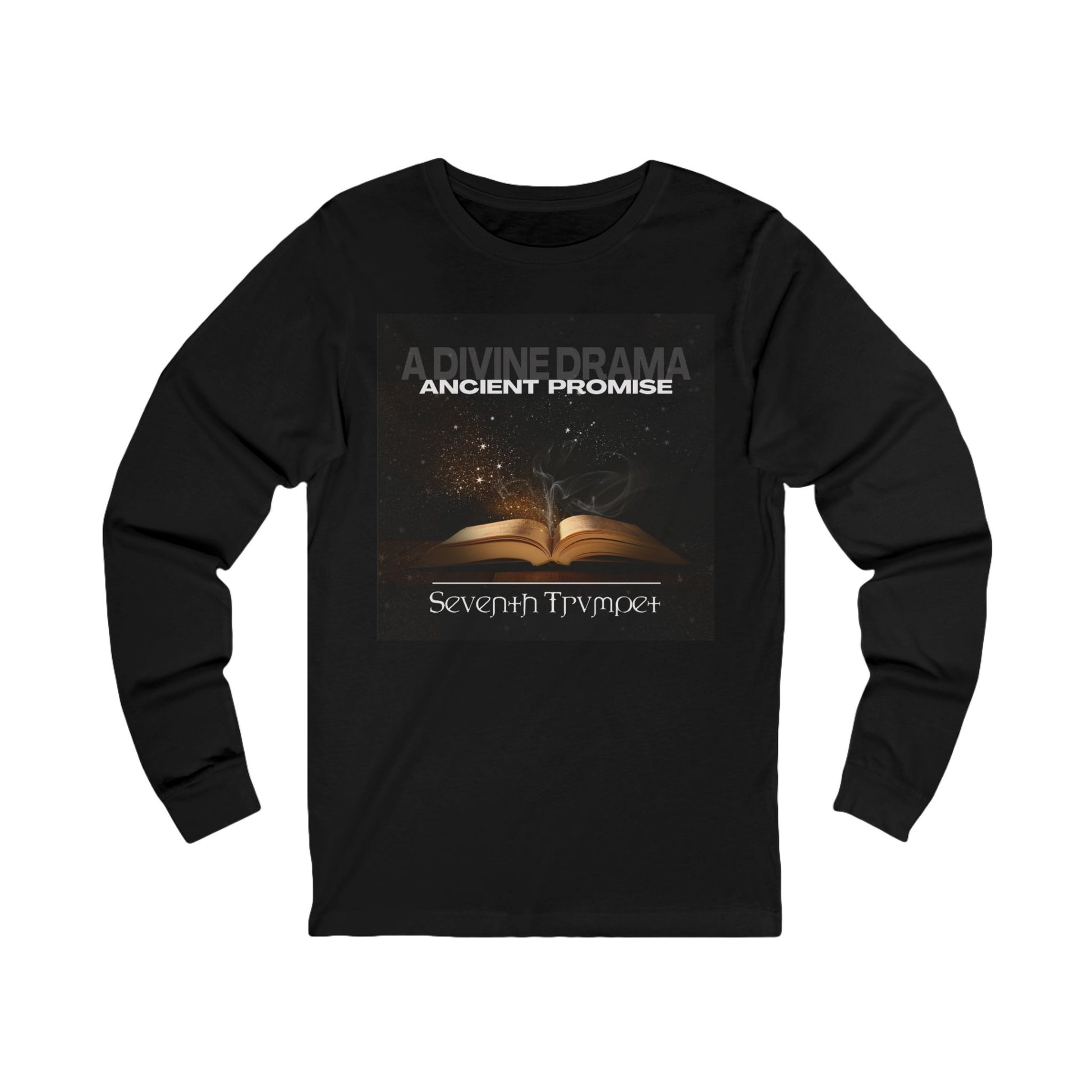 Seventh Trumpet Band Ancient Promise Album Art Long Sleeve Tshirt, Band Tshirt, Music Tee, Album Shirt, Unisex Long Sleeve Shirt - Amazing Faith Designs