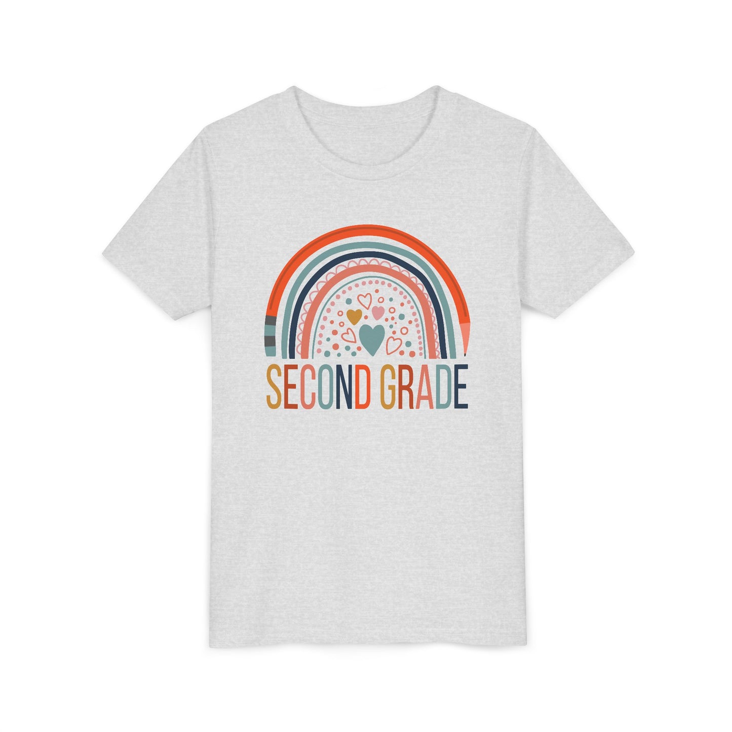 Back to School Rainbow Shirt | Any Grade - Amazing Faith Designs