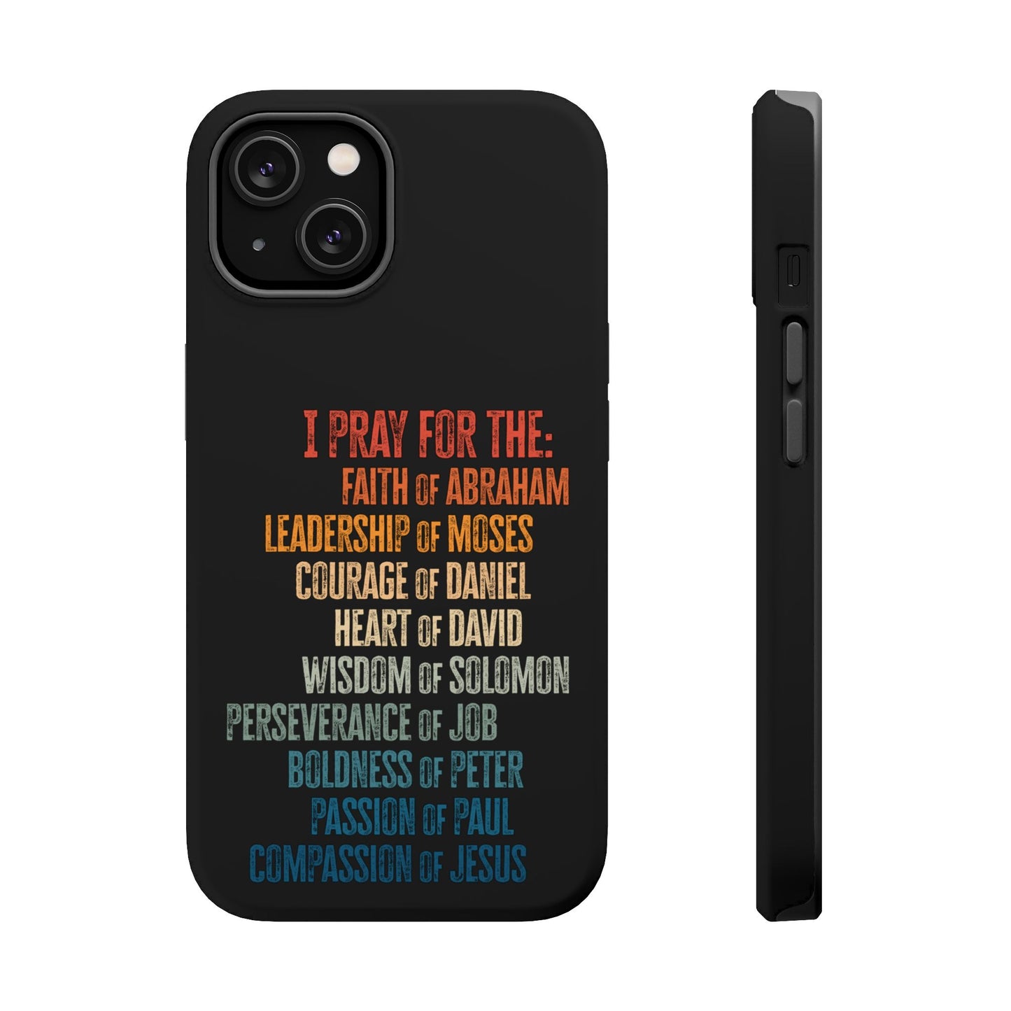 Men of Faith Christian MAGSAFE Phone Case | iPhone 16, 15, 14, 13 - Amazing Faith Designs