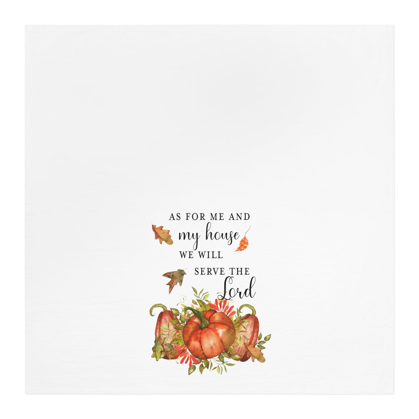 Fall Scripture Tea Towel - Amazing Faith Designs