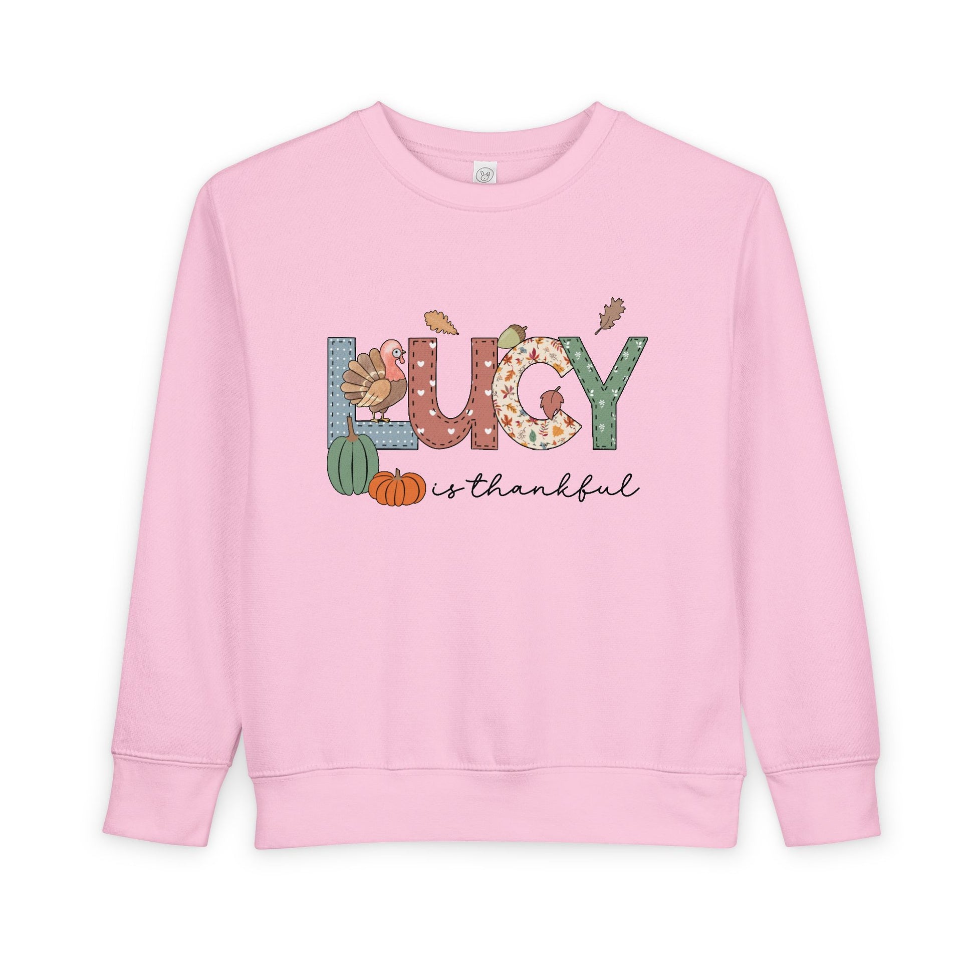 Personalized Toddler Thanksgiving Sweatshirt - Amazing Faith Designs