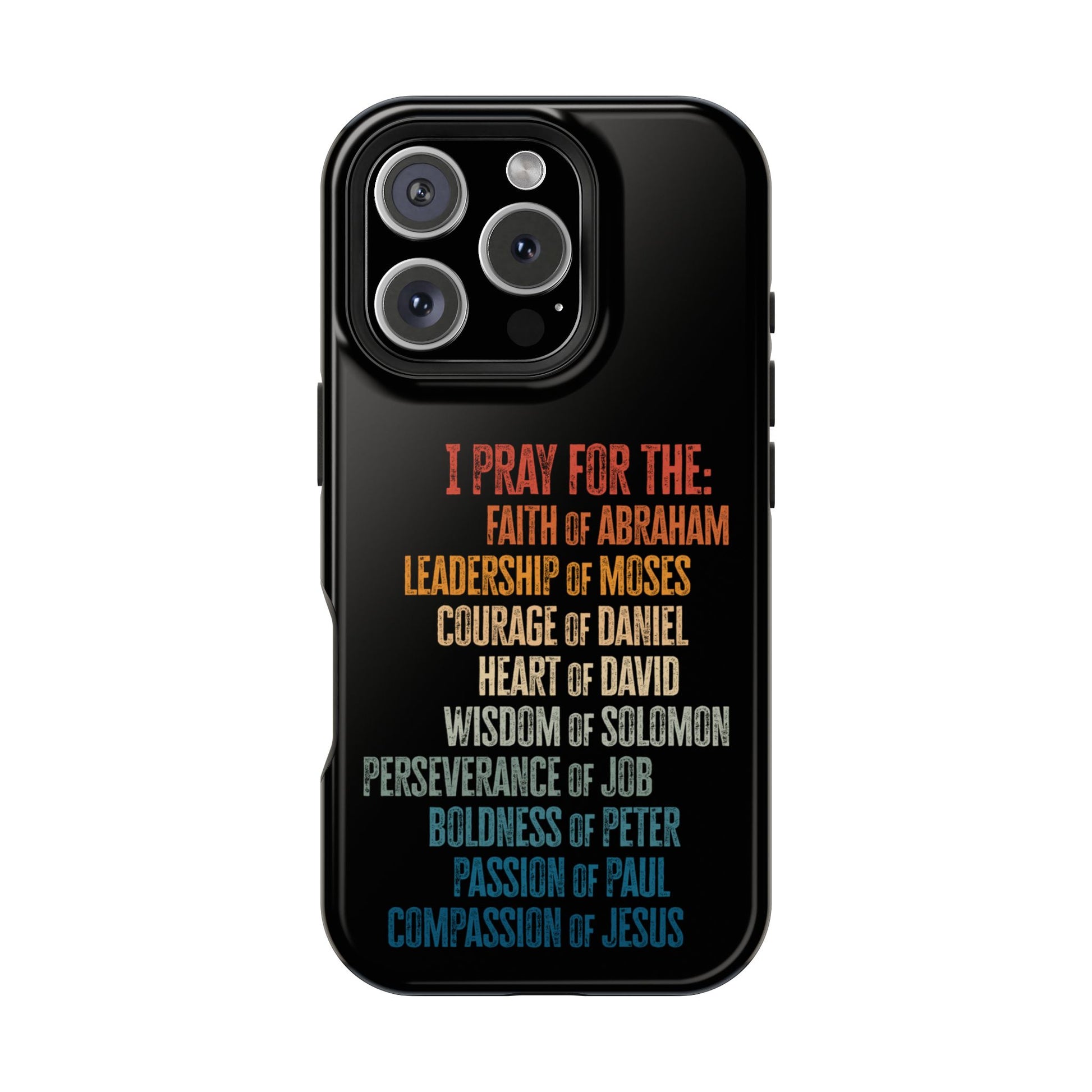 Men of Faith Christian MAGSAFE Phone Case | iPhone 16, 15, 14, 13 - Amazing Faith Designs