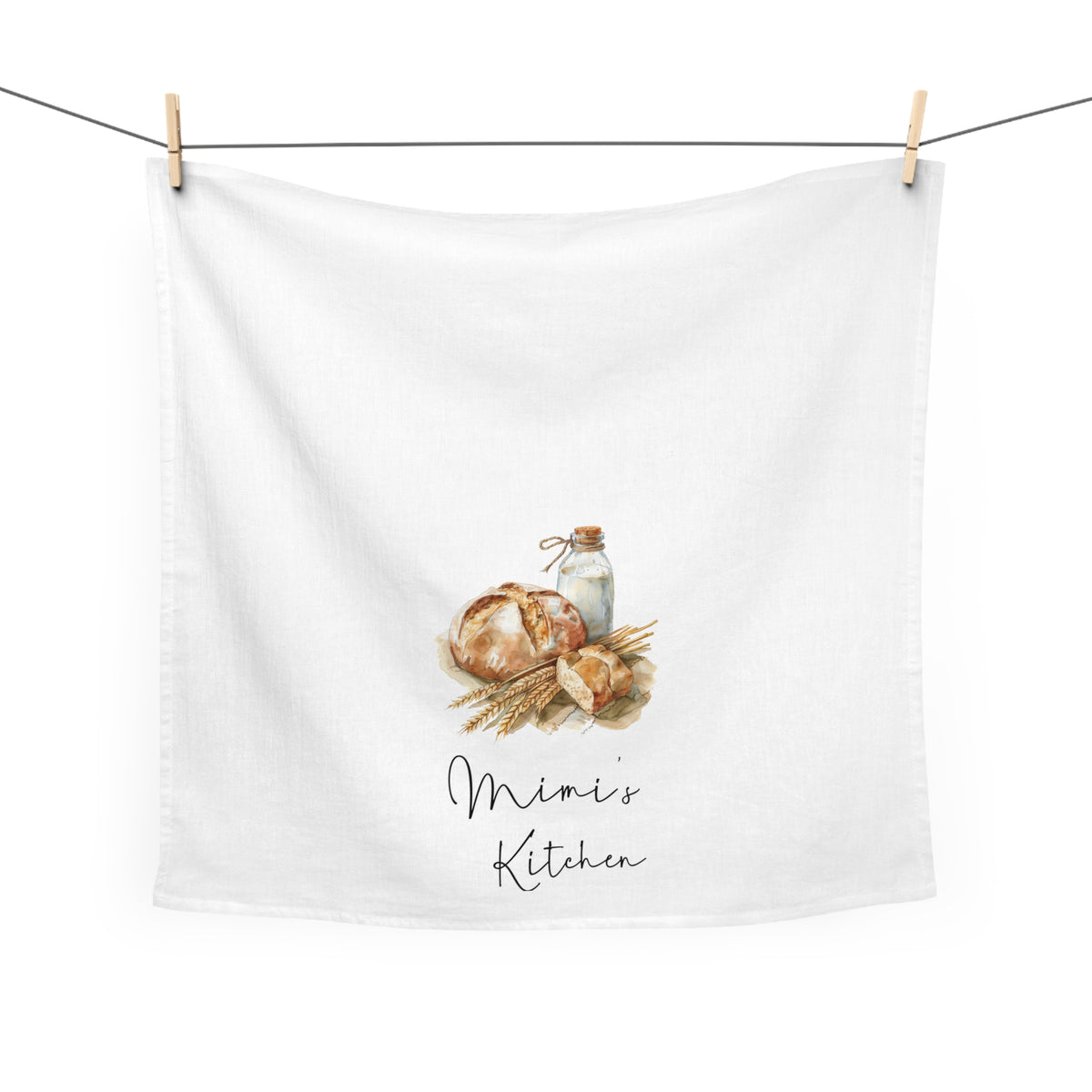 Personalized Sourdough Bread Baking Tea Towel