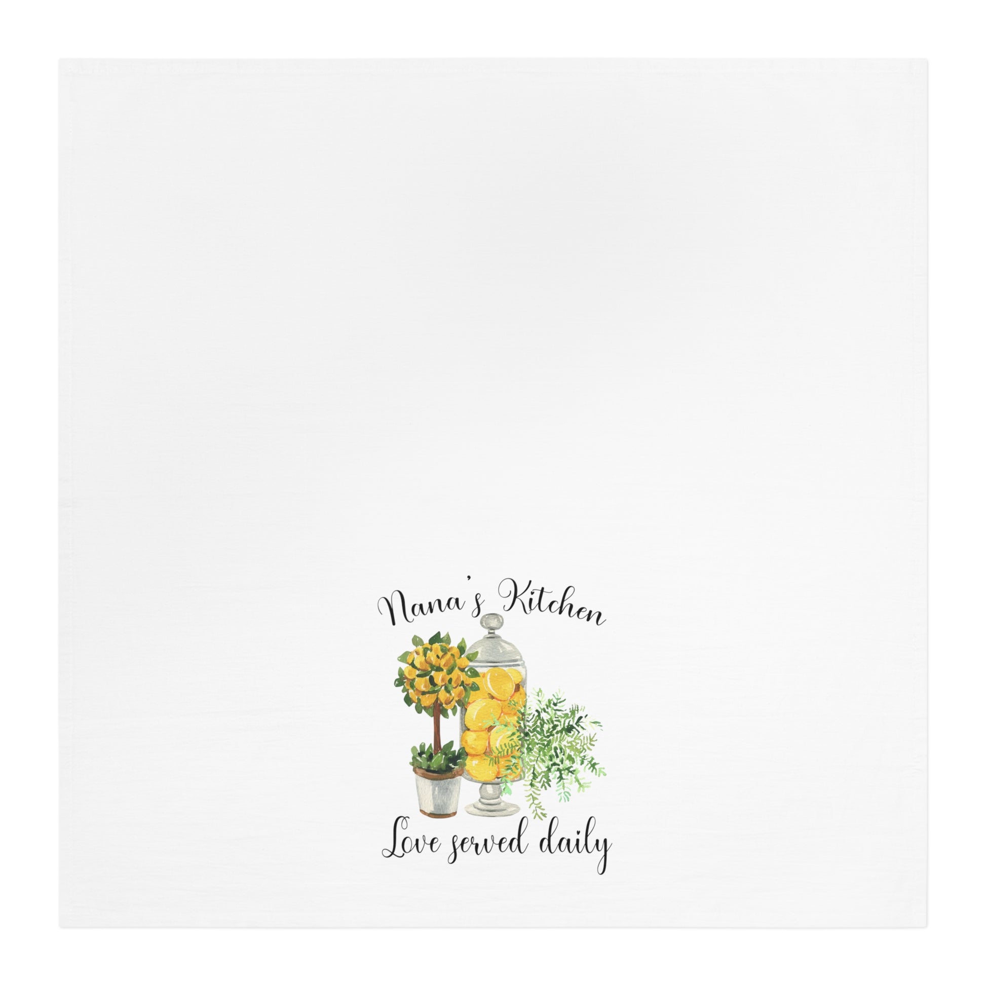 Grandma's Kitchen Lemons Tea Towel - Amazing Faith Designs