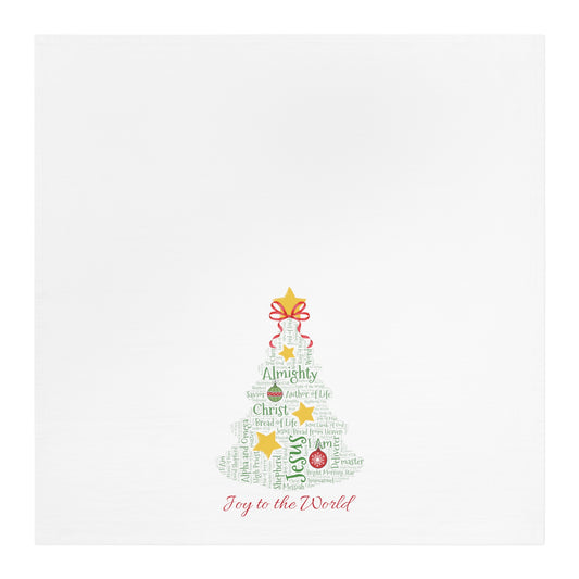 Names of Jesus Christmas Tea Towel - Amazing Faith Designs