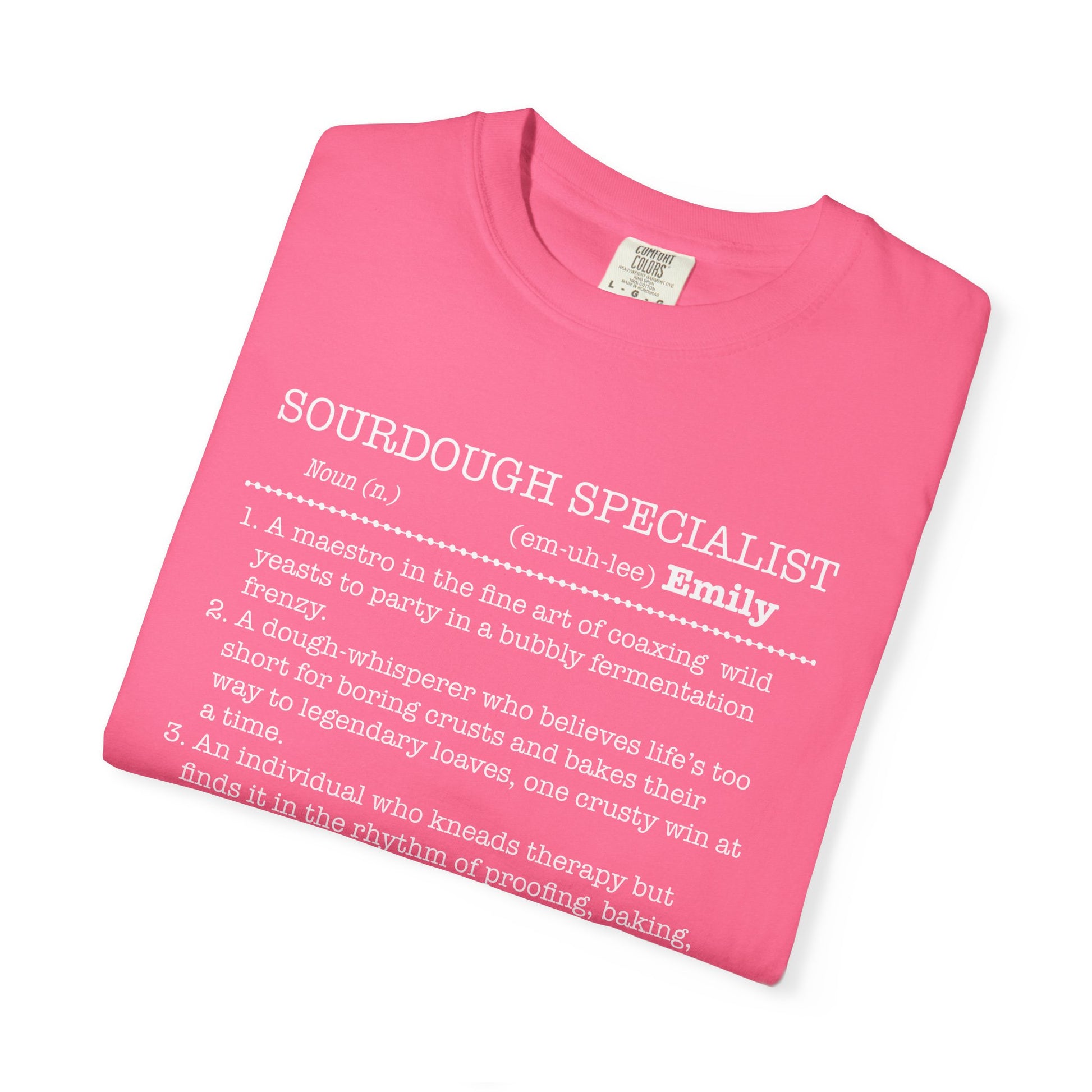 Sourdough Specialist T-Shirt for Baking Lovers, Unisex Garment-Dyed Tee - Amazing Faith Designs