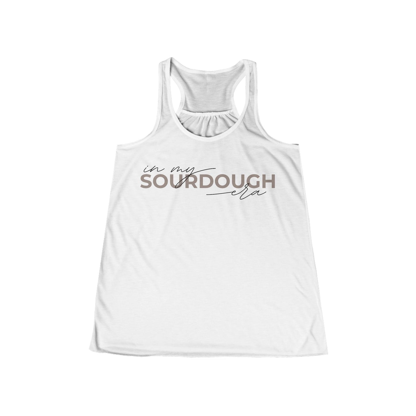 In My Sourdough Era Ladies Racerback Tank - Amazing Faith Designs
