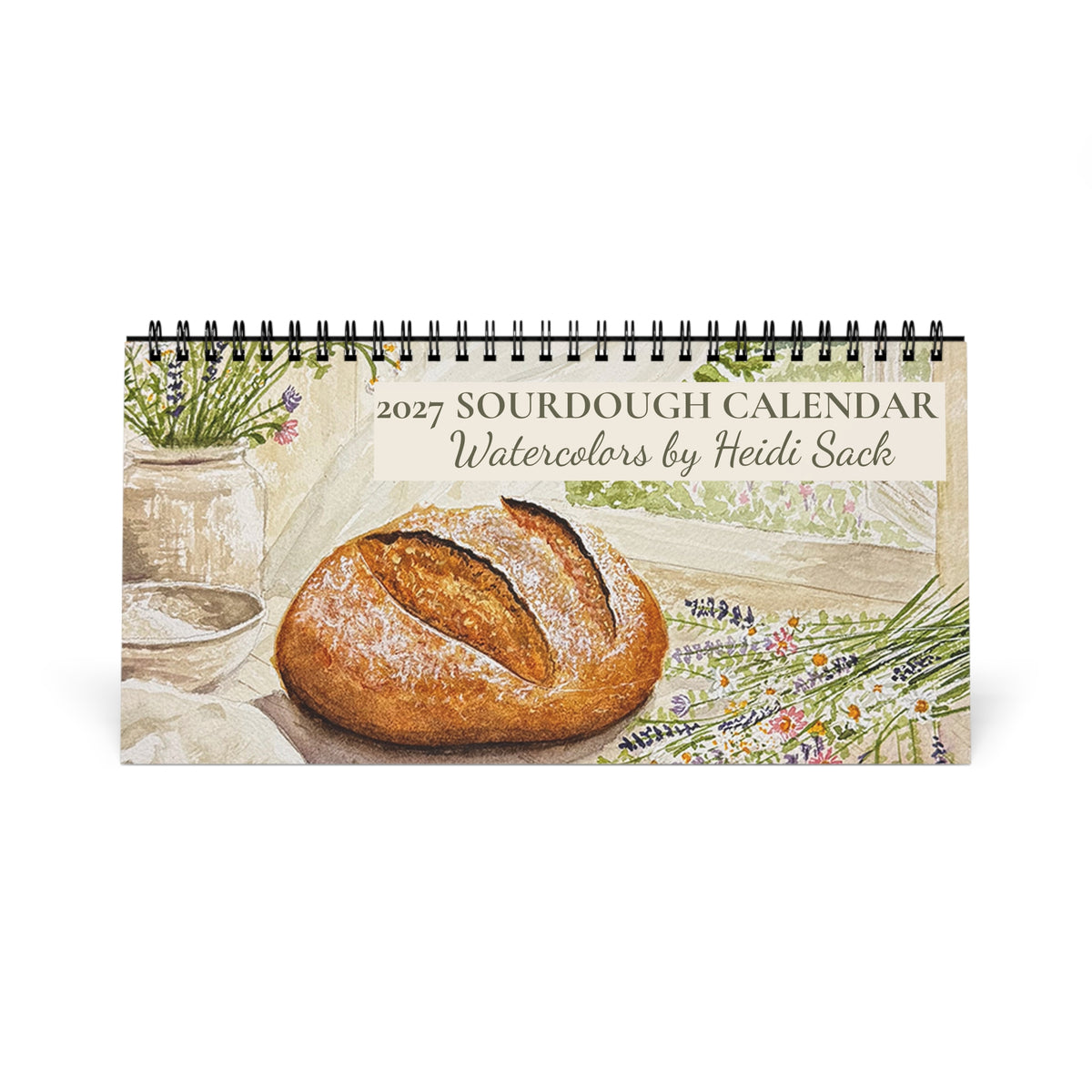 2027 Sourdough Desktop Calendar