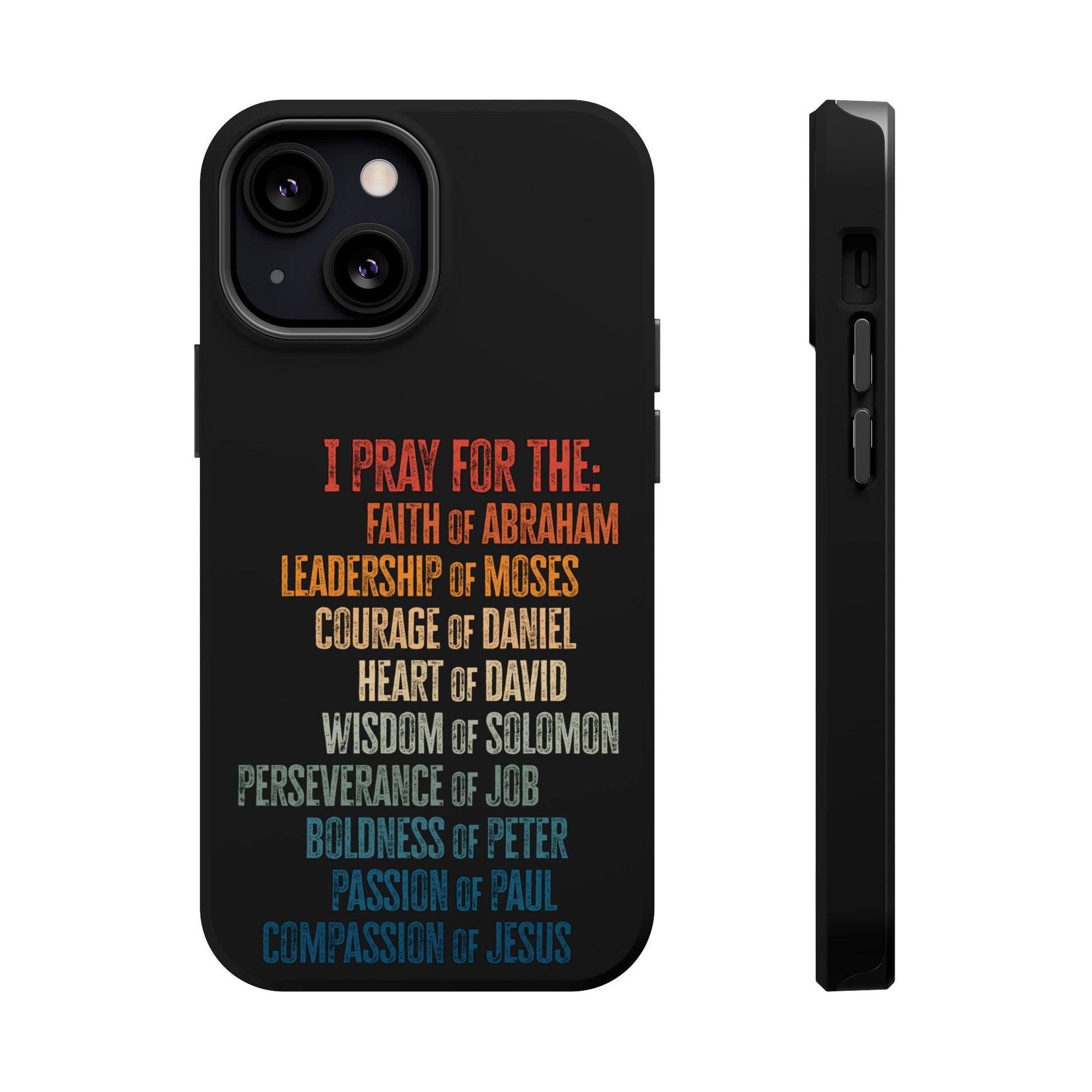 Men of Faith Christian MAGSAFE Phone Case | iPhone 16, 15, 14, 13 - Amazing Faith Designs