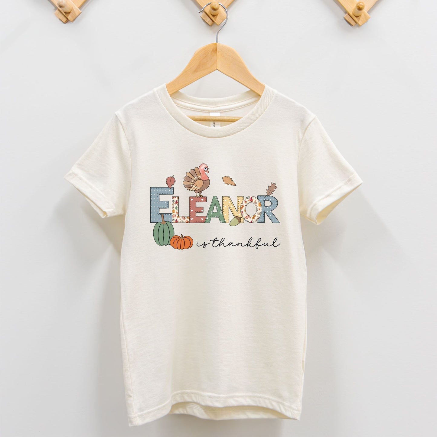 Thanksgiving Turkey Personalized Toddler Shirt - Amazing Faith Designs