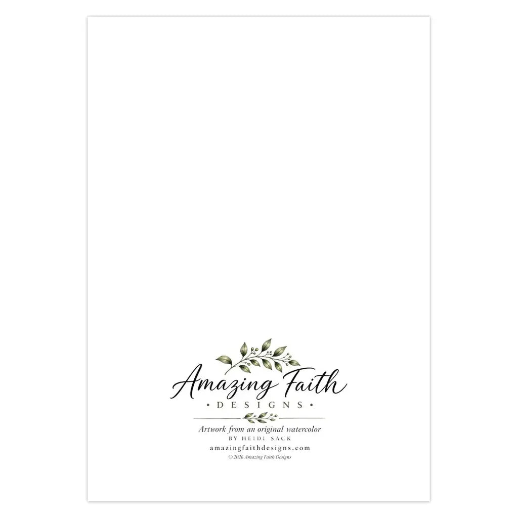 Amanita Mushroom Woodland Greeting Cards Amazing Faith Designs