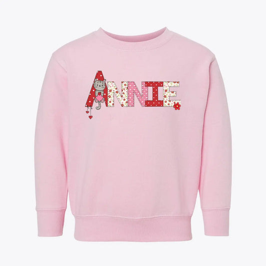 Annie Valentine Toddler Sweatshirt SimplePrint