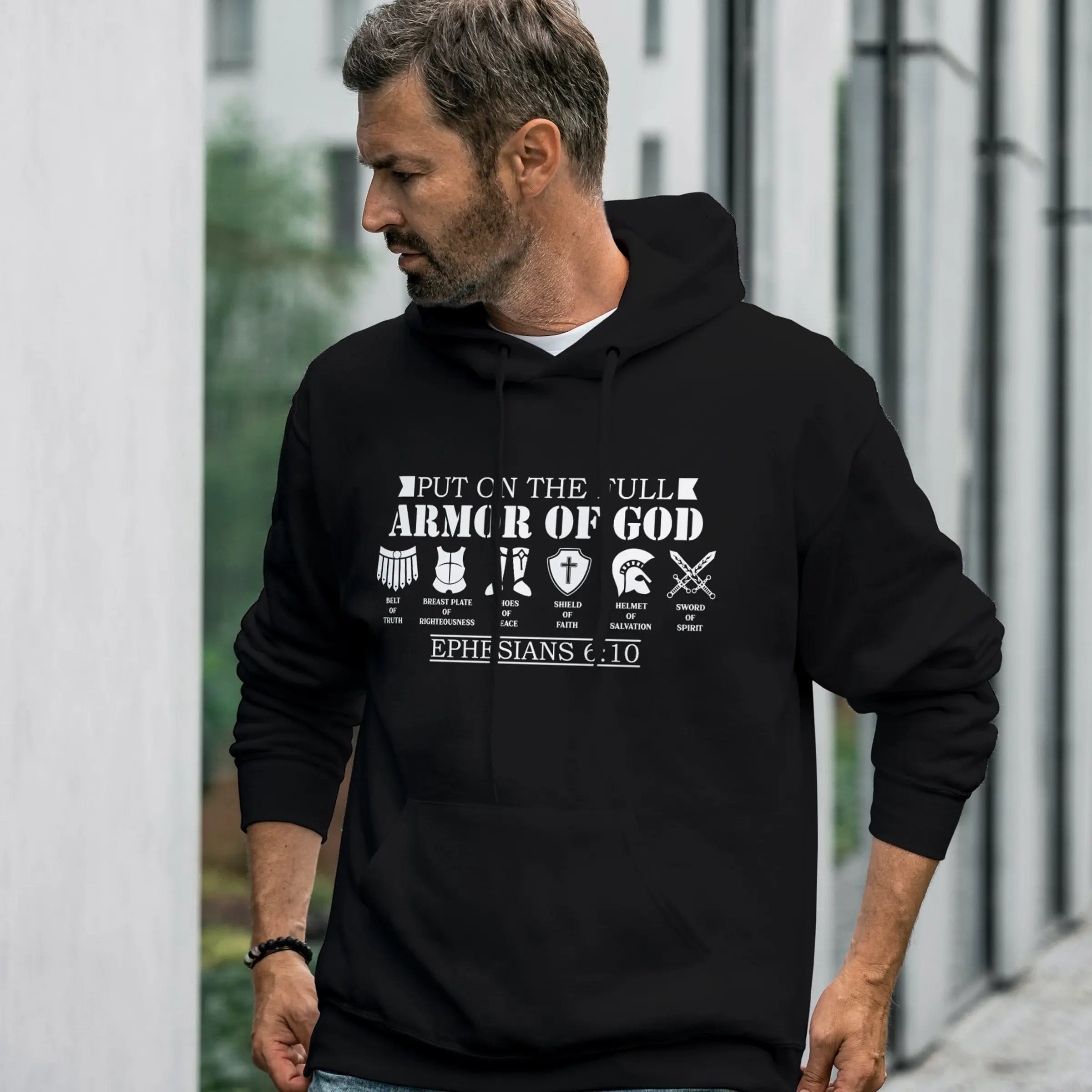 Armor of god hoodie sale