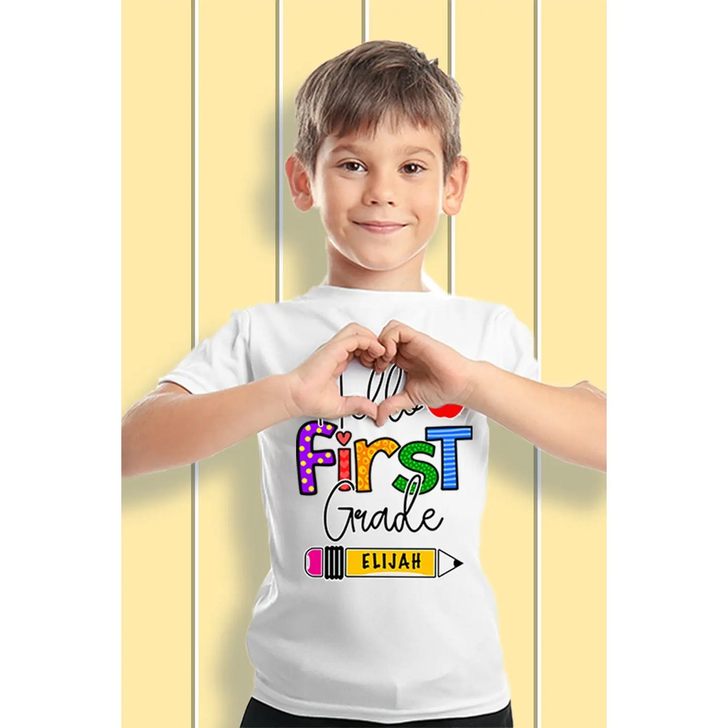 Back to School Personalized Shirt, Kindergarten, First Grade, Second Grade, Third Grade, Fourth Grade, Fifth Grade Printify