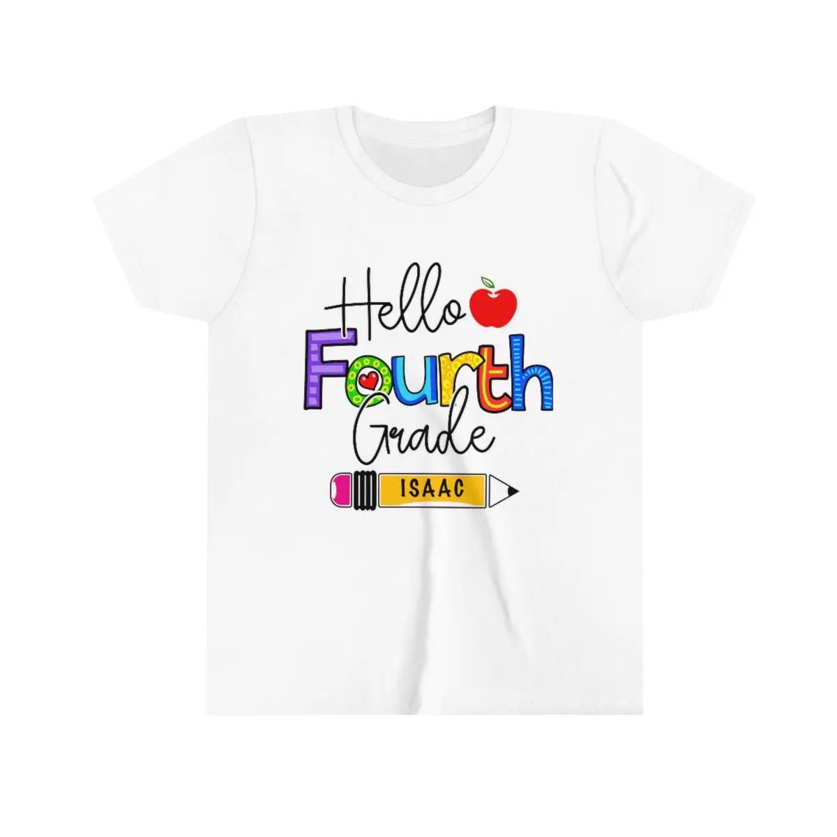 Back to School Personalized Shirt, Kindergarten, First Grade, Second Grade, Third Grade, Fourth Grade, Fifth Grade Printify