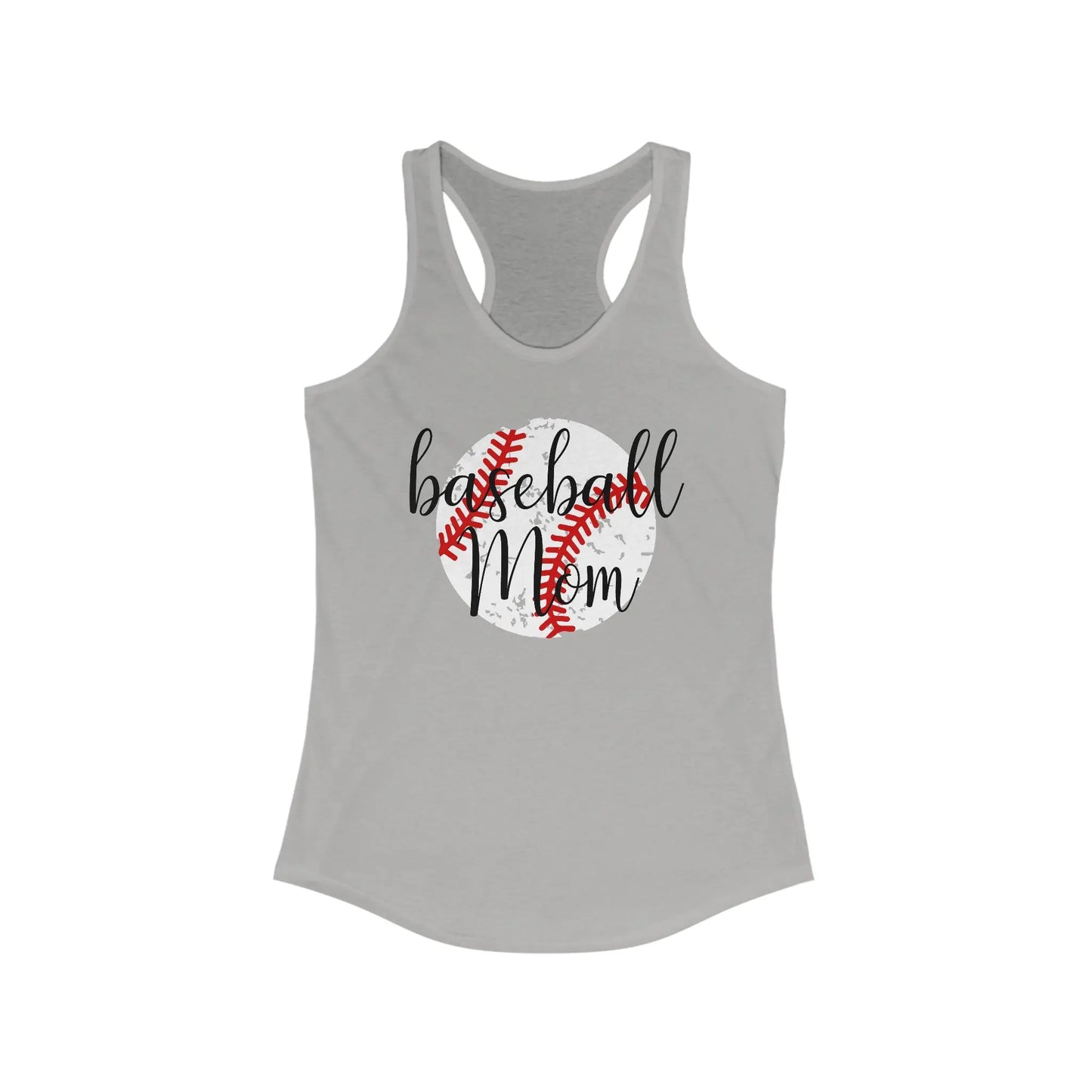 Baseball Mom Women's Ideal Racerback Tank Printify