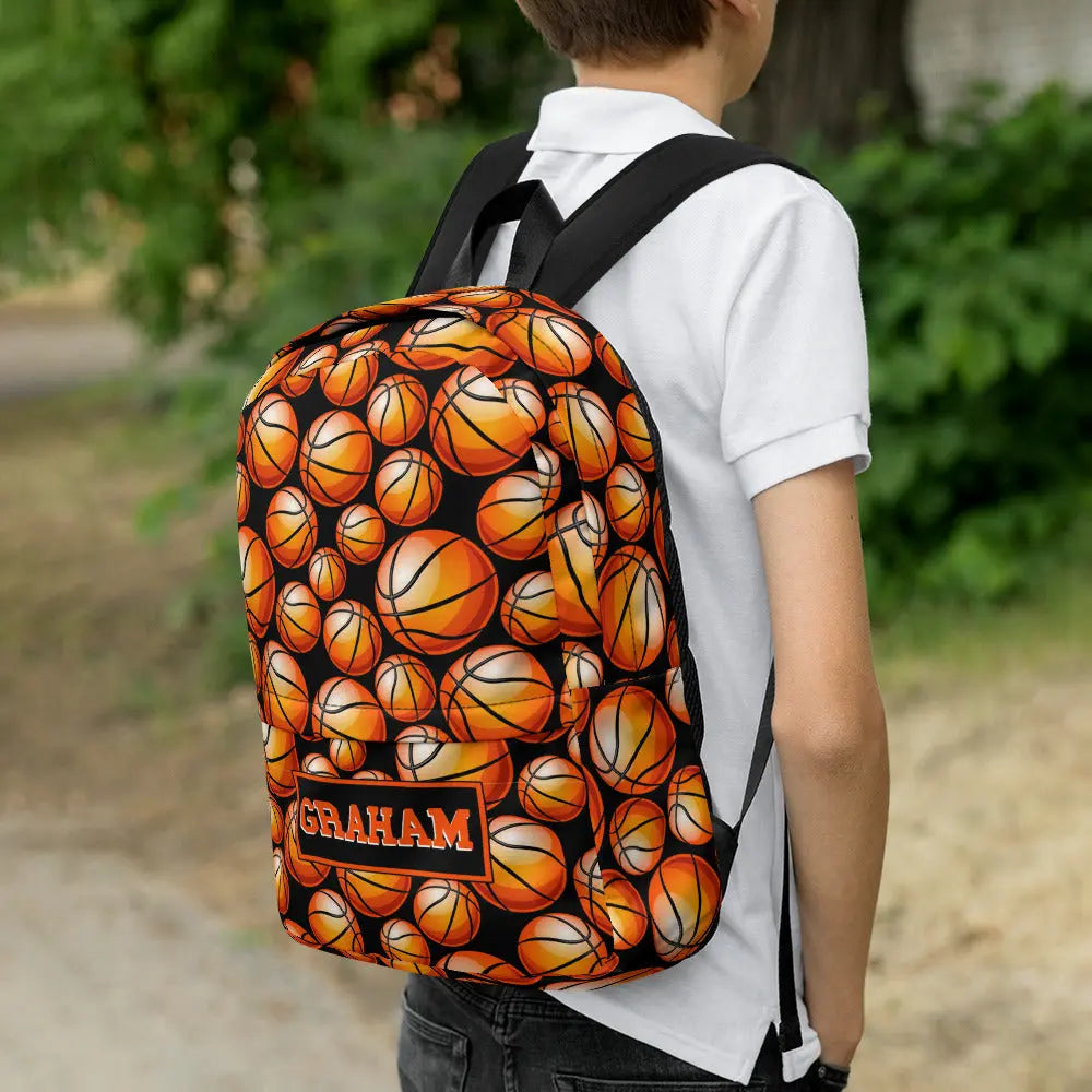 Basketball Personalized Backpack Amazing Faith Designs