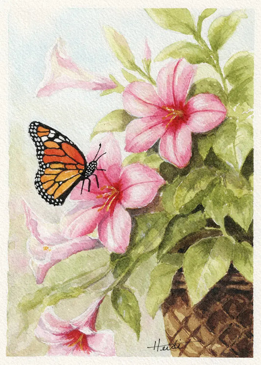 Bathed in Light– White Hydrangea Watercolor Prints Amazing Faith Designs